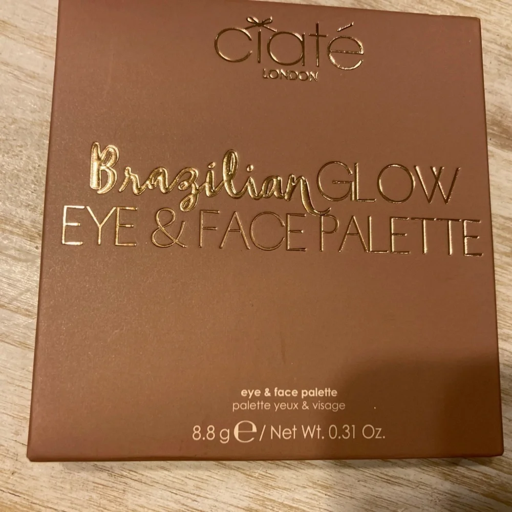 Ciaté London Brazilian Glow Eye & Face Palette‎ Medium Dark NIB.